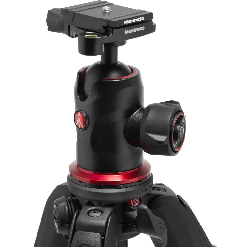 Manfrotto MK190X3-Q6T Aluminium 3-Section Tripod with XPRO Ball Head and Arca-Swiss Plate - Image 2