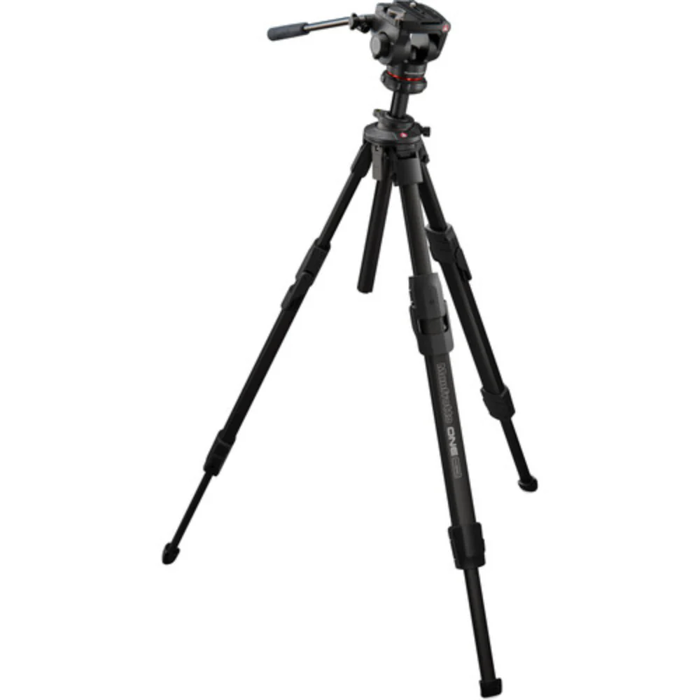 Manfrotto One Hybrid Aluminium Tripod with 500X Fluid Head - Image 8