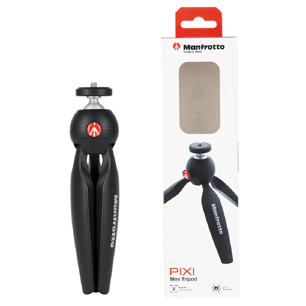 Manfrotto Pixi Mini Table Top Tripod (Black) - Image 7