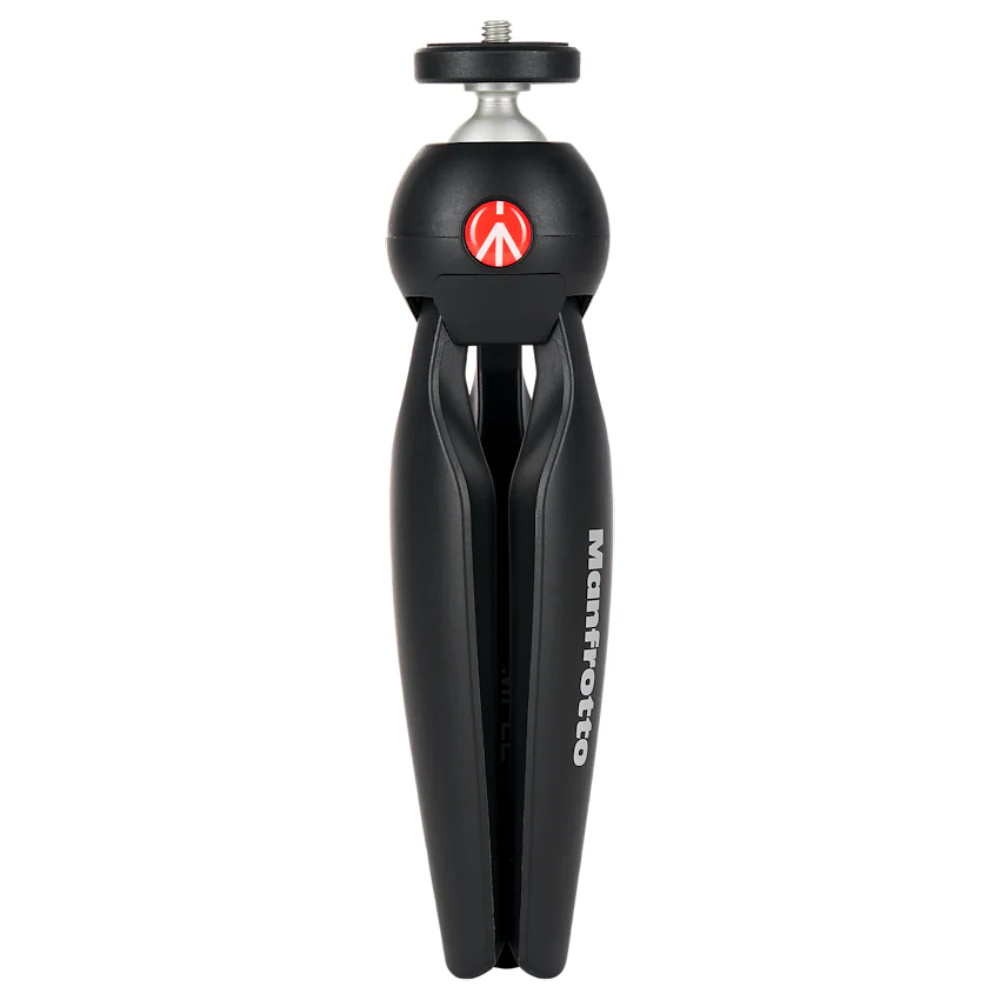 Manfrotto Pixi Mini Tripod with Smartphone Clamp Black - Image 5