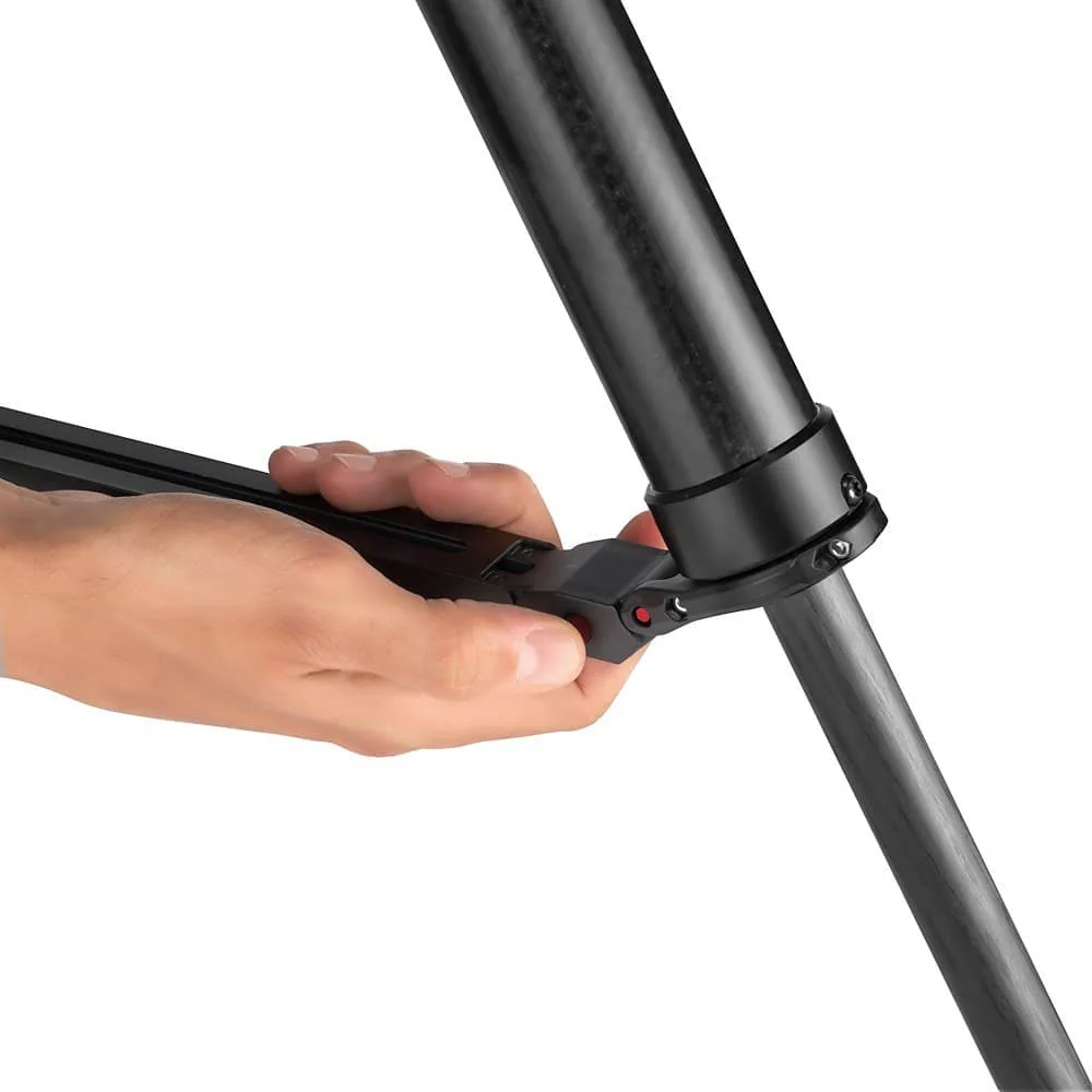 Manfrotto Tripod Vid 635 Fast Single CF fast twisting lock 75mm bowl 28.5-155cm 20Kg Payload - Image 12