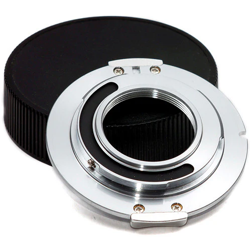 Metabones C mount to Micro FourThirds adapter (Chrome) - Ver 3 - No Tripod Foot (MB_C-m43-CH3) - Image 3
