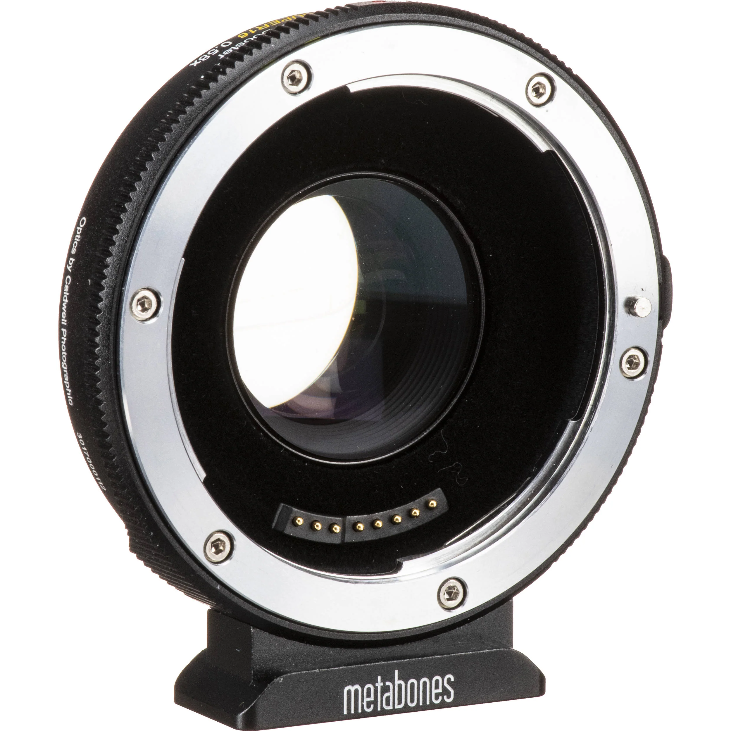 Metabones Canon EF to Micro FourThirds T Super16 0.58x (Black Matt) - With Tripod Foot (MB_SPEF-m43-BT7)