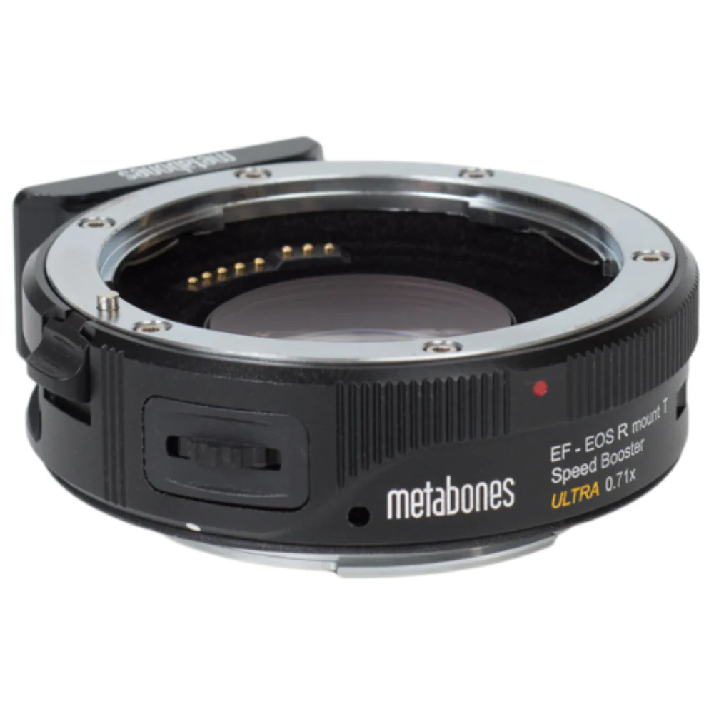 Metabones Canon EF to RF-Mount T CINE Speed Booster Ultra 0.71x Adapter with Tripod Foot (Black) - Image 4