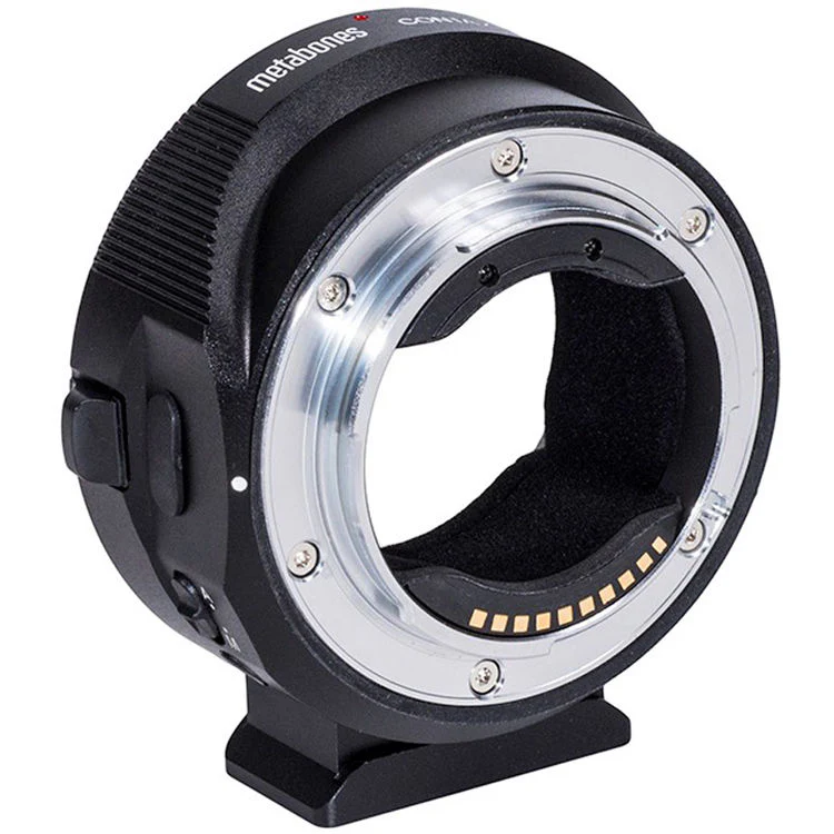 Metabones Contax N to E-mount Smart Adapter (Black Matt) - With Tripod Foot (MB_CN-E-BT1) - Image 2