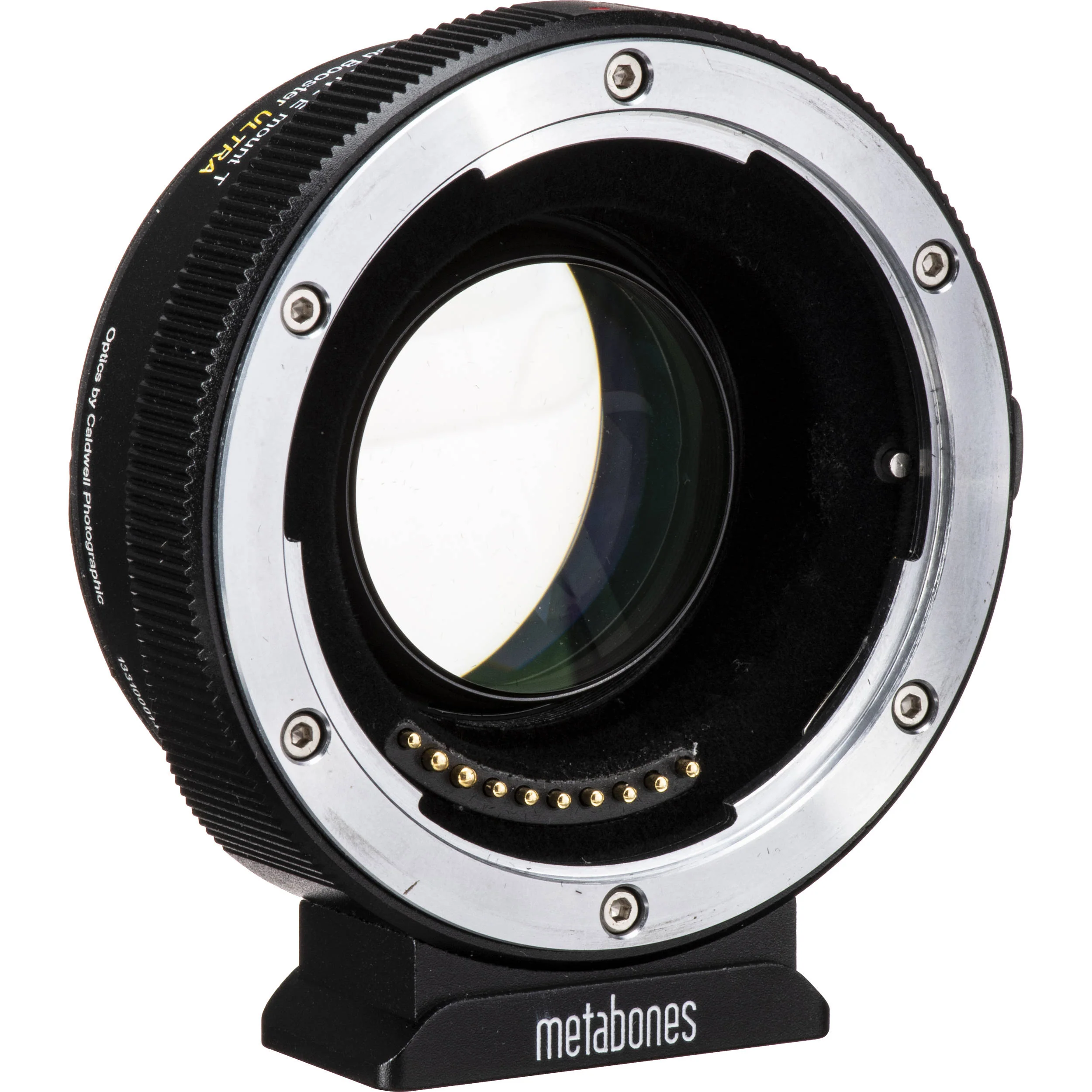 Metabones Contax N to Emount Speed Booster ULTRA 0.71x (Black Matt) - With Tripod Foot (MB_SPCN-E-BT1)