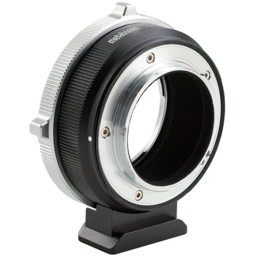 Metabones Contax Yashica to E-mount T Cine Adapter (Black Matt) - With Tripod Foot (MB_CY-E-BT2)