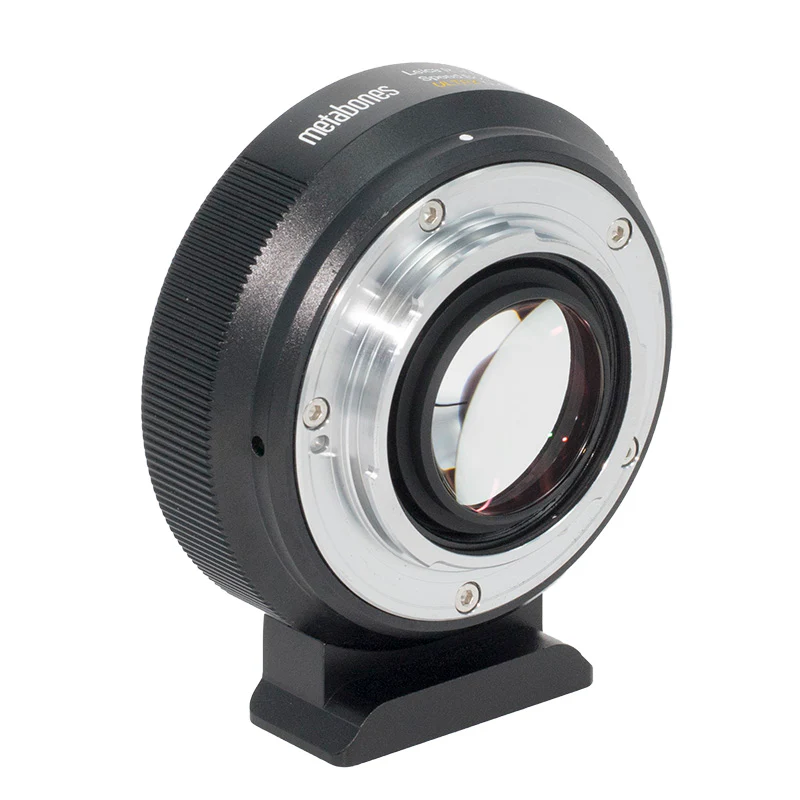 Metabones Leica R to Micro FourThirds Speed Booster ULTRA 0.71x (Black Matt) - With Tripod Foot (MB_SPLR-m43-BM3) - Image 4