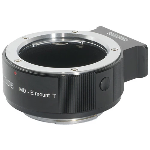 Metabones Minolta MD to E-mount T Adapter (Black Matt) - With Tripod Foot (MB_MD-E-BT1) - Image 3
