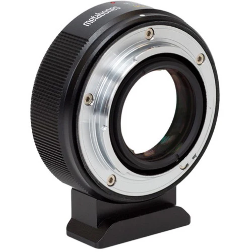 Metabones Minolta MD to X-mount Speed Booster ULTRA 0.71x (Black Matt) - With Tripod Foot (MB_SPMD-X-BM3) - Image 4