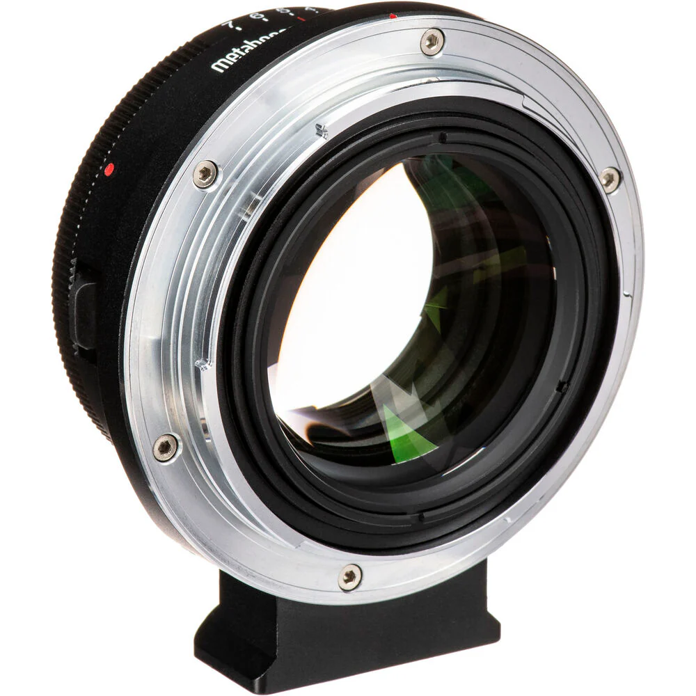 Metabones Nikon F to Fujifilm G-Mount (GFX) Expander 1.26x with Tripod Foot (Black) - Image 2
