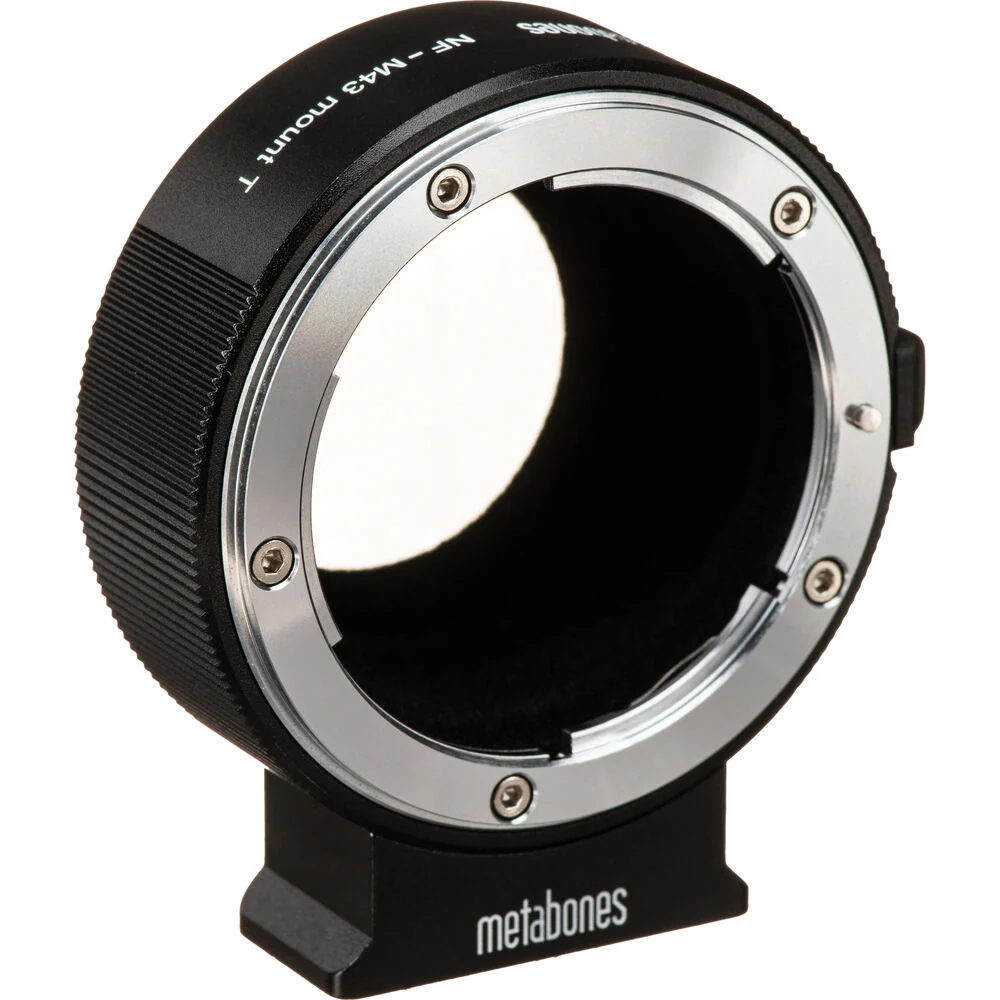 Metabones Nikon F to Micro Four Thirds T Adapter III with Tripod Foot (Black)