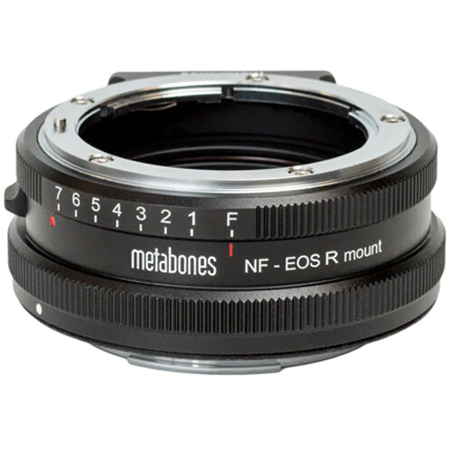 Metabones Nikon G to Canon EFR mount adapter (Black Matt) - With Tripod Foot (MB_NFG-EFR-BM1) - Image 3