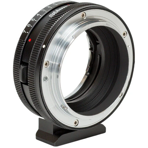 Metabones Nikon G to Canon EFR mount adapter (Black Matt) - With Tripod Foot (MB_NFG-EFR-BM1) - Image 4