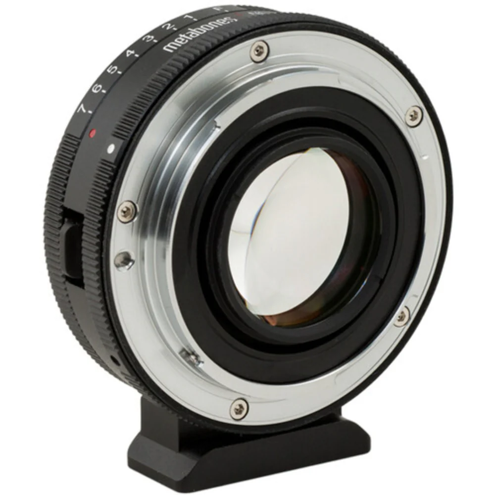 Metabones Nikon G to Canon RF-Mount Speed Booster Ultra 0.71x Adapter with Tripod Foot (Black) - Image 2