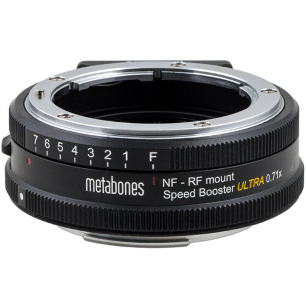 Metabones Nikon G to Canon RF-Mount Speed Booster Ultra 0.71x Adapter with Tripod Foot (Black) - Image 3