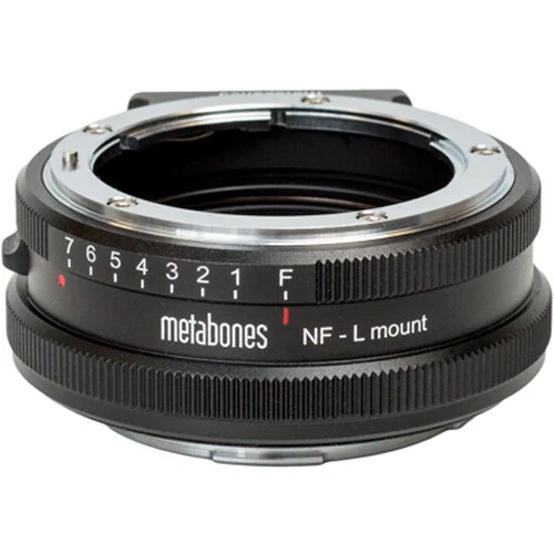 Metabones Nikon G to L mount adapter (Black Matt) - With Tripod Foot (MB_NFG-L-BM1) - Image 3