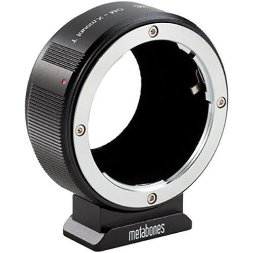 Metabones Olympus OM to X-Mount adapter (Black Matt) - With Tripod Foot (MB_OM-X-BT2)