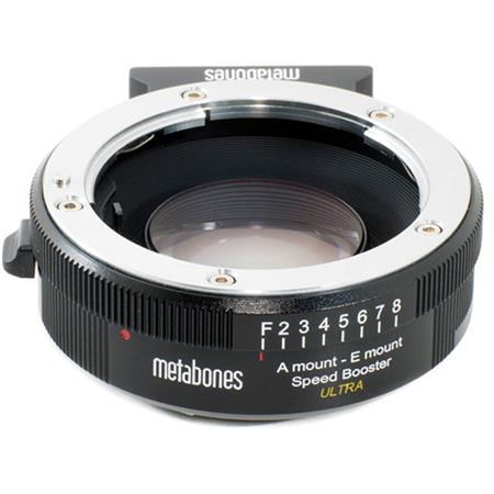 Metabones Speed Booster adaptor- ALPA to E-Mount ULTRA 0.71x (Black Matt) - No Tripod Foot (MB_SPALPA-E-BM2) - Image 2