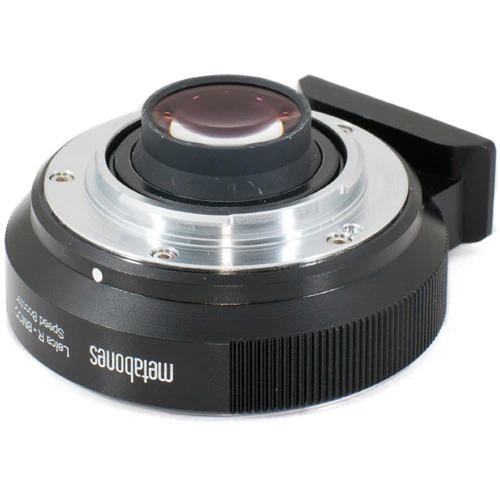 Metabones Speed Booster adaptor- Leica R to BMCC Micro FourThirds (Black Matt) - With Tripod Foot (MB_SPLR-BMCC-BM1) - Image 2