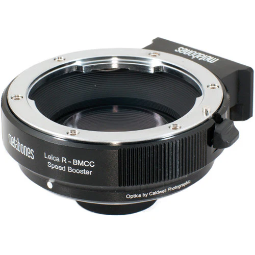 Metabones Speed Booster adaptor- Leica R to BMCC Micro FourThirds (Black Matt) - With Tripod Foot (MB_SPLR-BMCC-BM1) - Image 3
