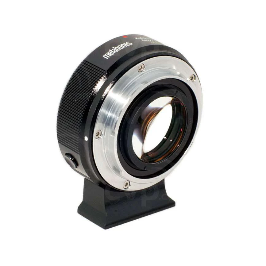 Metabones Speed Booster adaptor- ROLLEI QBM to E-Mount ULTRA 0.71x (Black Matt) - With Tripod Foot (MB_SPROLLEI-E-BM2) - Image 4