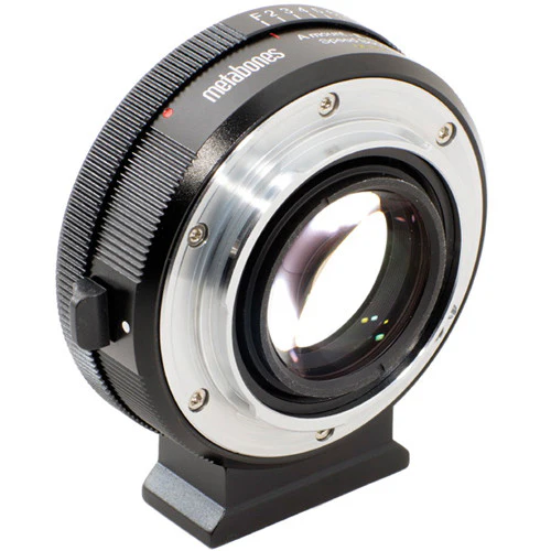 Metabones Speed Booster adaptor- Sony ALPHA to E-Mount ULTRA 0.71x (Black Matt) - With Tripod Foot (MB_SPA-E-BM2) - Image 2