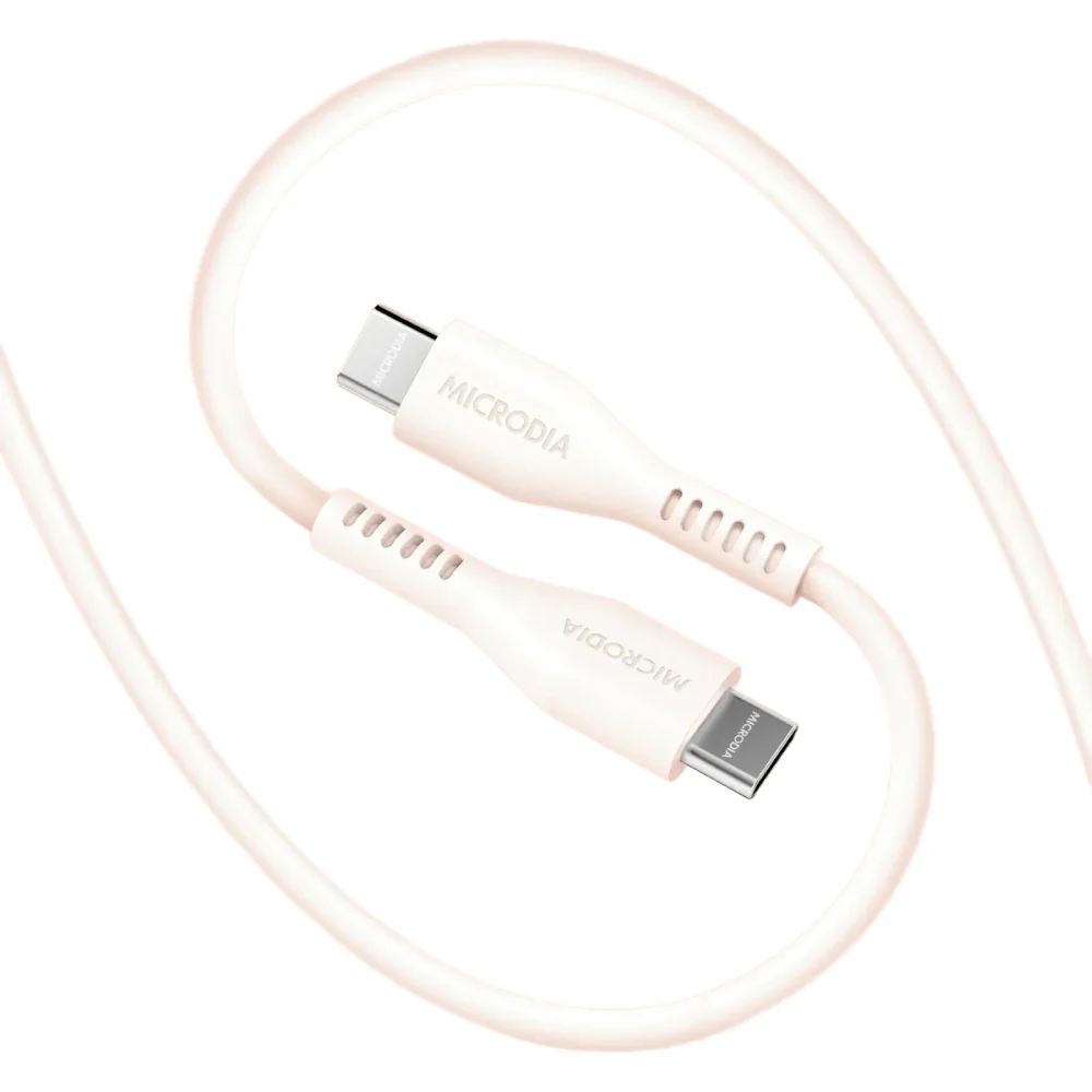 Microdia Fruitywire Liquid Silicon PD100W 2.6m USB-C to USB-C Cable - Image 3