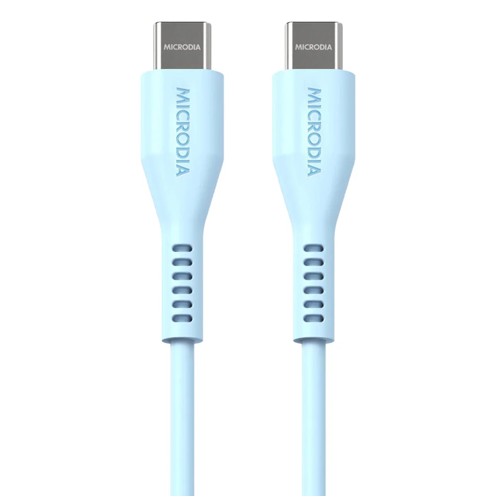 Microdia Fruitywire Liquid Silicon PD60W 1.3m USB-C to USB-C Cable - Image 2