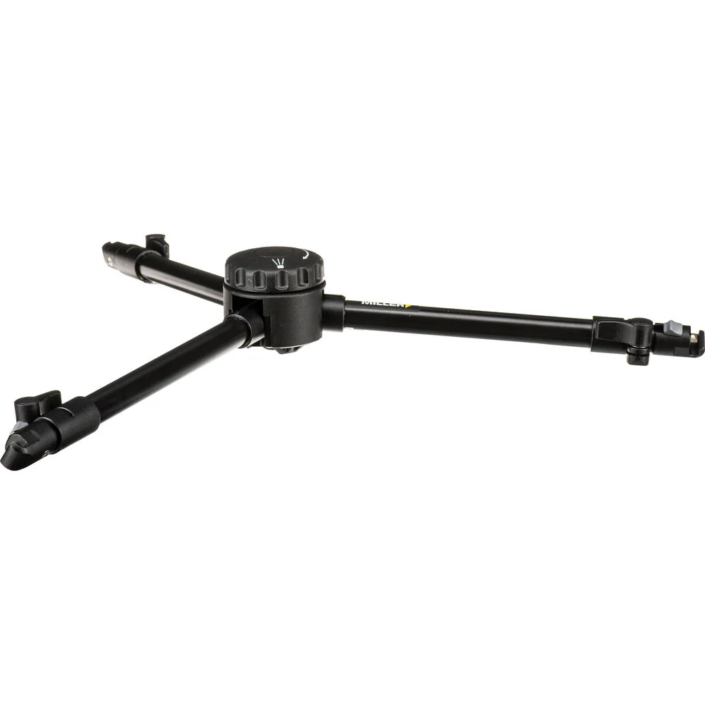 Miller CX10 Sprinter II 2-Stage Carbon Fiber Tripod System with Mid-Level Spreader - Image 10