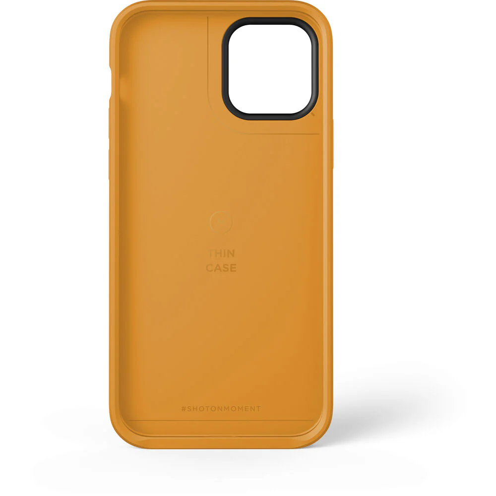 Moment - Thin Case with MagSafe - iPhone 12 - Mustard Yellow - Image 2