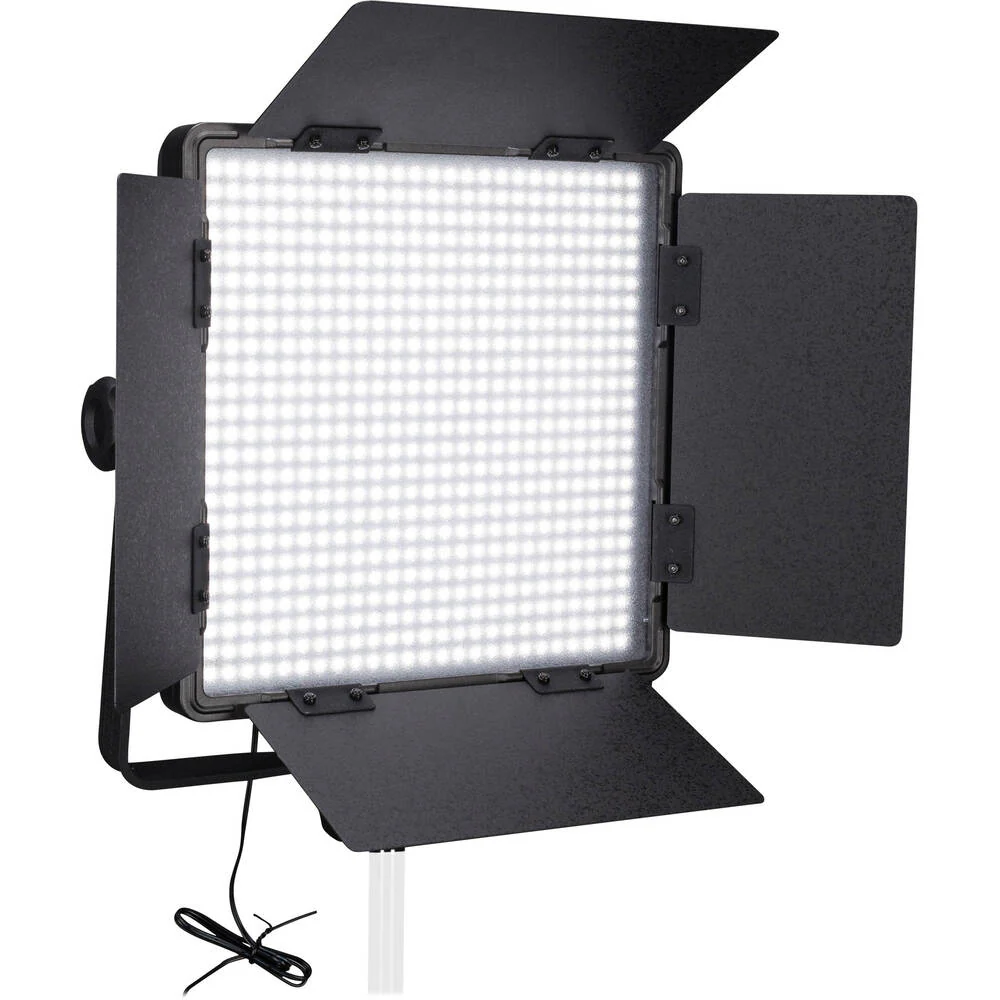 Nanlite 1200DSA DMX LED Panel with V-Lock Battery Feature and Barn Doors - Image 2