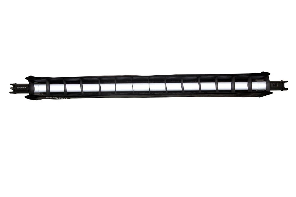 Nanlite Barndoor with Eggcrate grid for the PavoTube II 30C