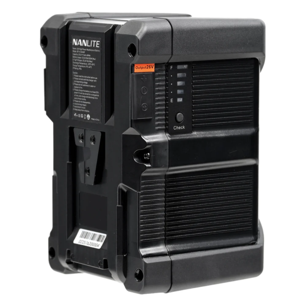 Nanlite BT-V-26V489 26V 489Wh V-Mount Battery - Image 2