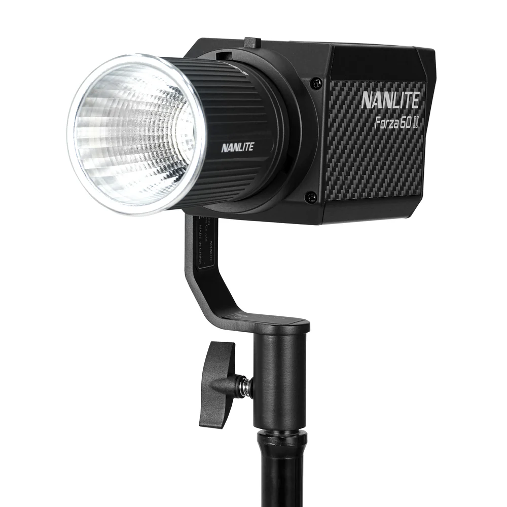 Nanlite Forza 60 II monolight 5600K LED light with Battery Handle and Bowens adaptor - Image 6