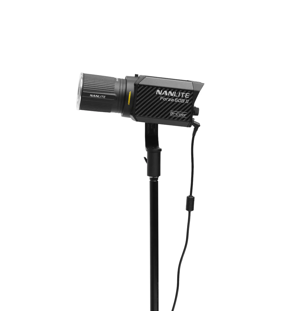 Nanlite Forza 60B II monolight Bi-colour LED light with Battery Handle and Bowens adaptor - Image 4