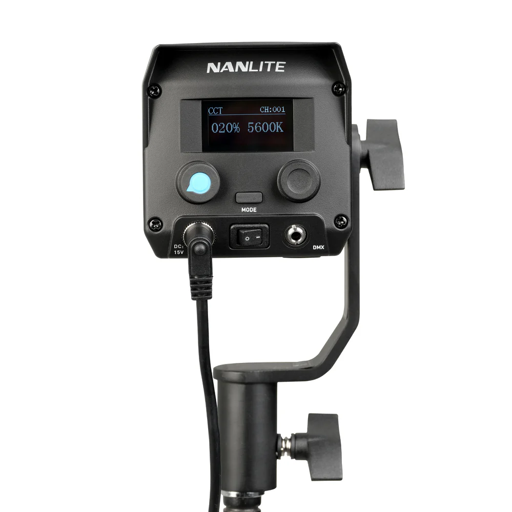 Nanlite Forza 60B II monolight Bi-colour LED light with Battery Handle and Bowens adaptor - Image 8