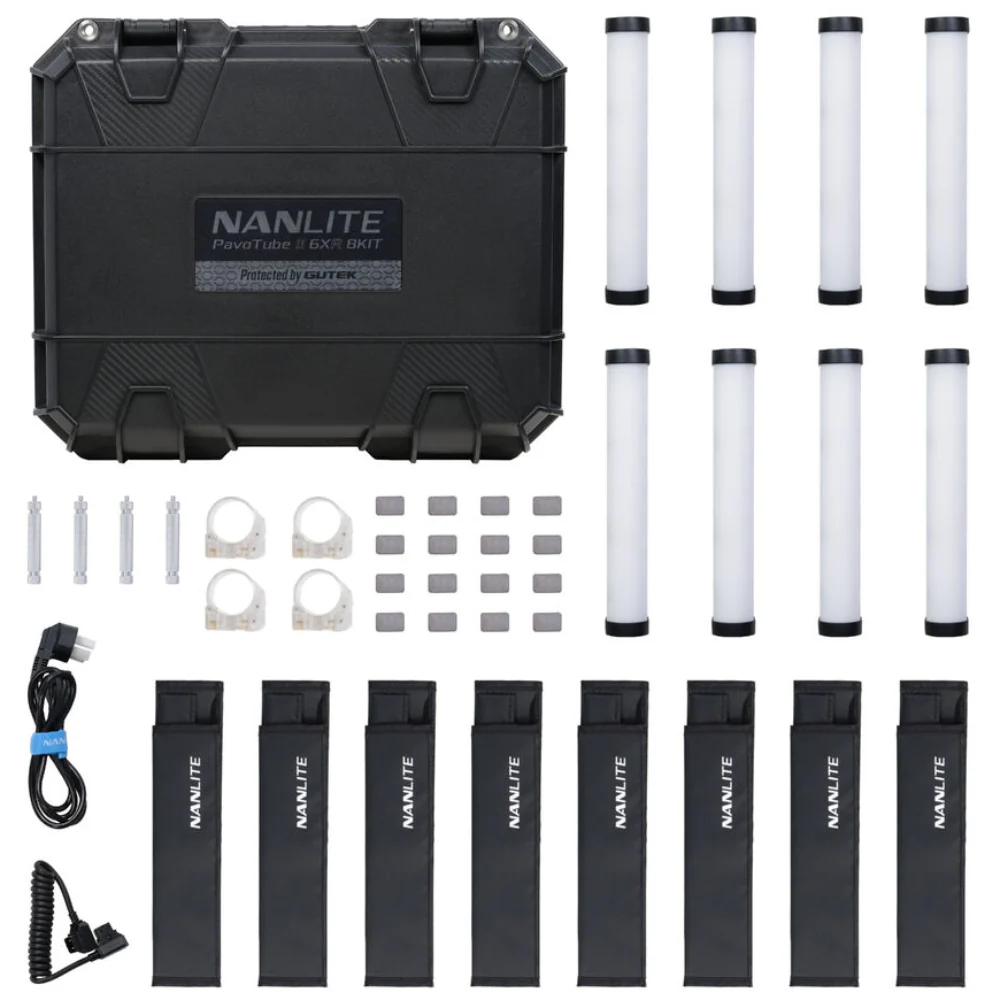 Nanlite PavoTube II 6XR 8KIT LED RGBWW Pixel Tube Light