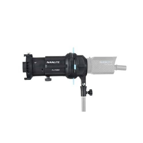 Nanlite Projection Attachment Mount for Forza 60 with 19° Lens - Image 4