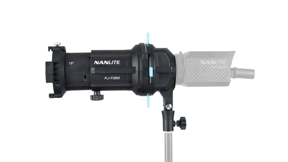 Nanlite Projection Attachment with 19 and 36 degree Lens for Forza FM Mount - Image 3