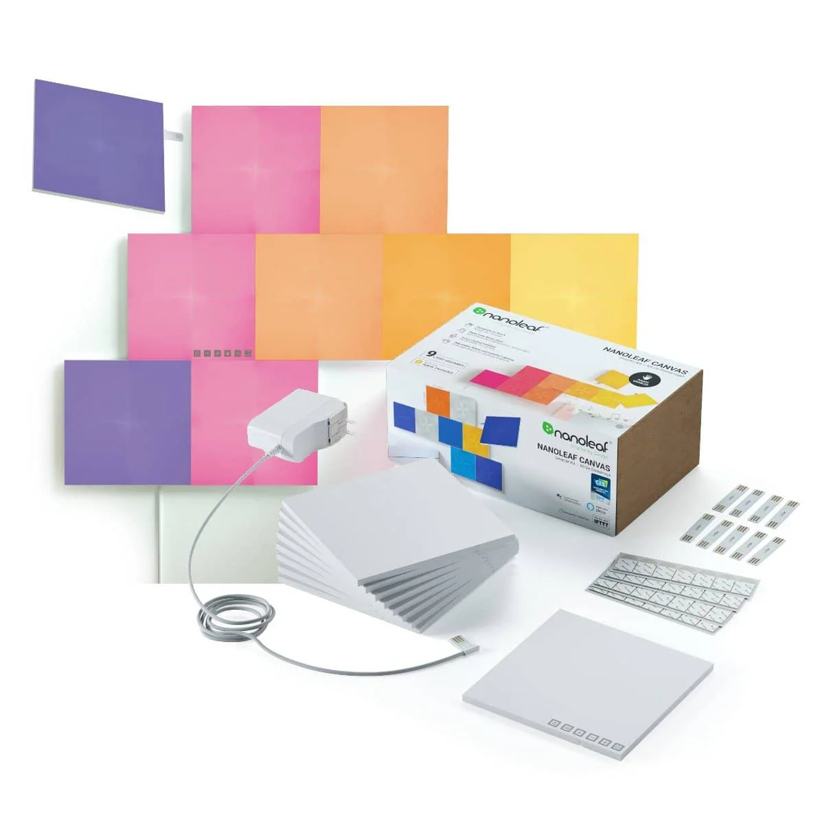 Nanoleaf Canvas Smarter Kit (9 Panels) - Image 8