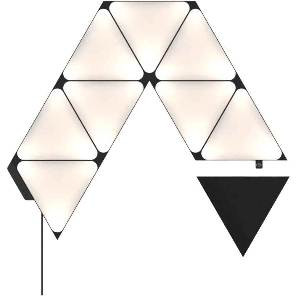 Nanoleaf Shapes - Ultra Black Triangles Starter Kit (9 Panels) - Image 3