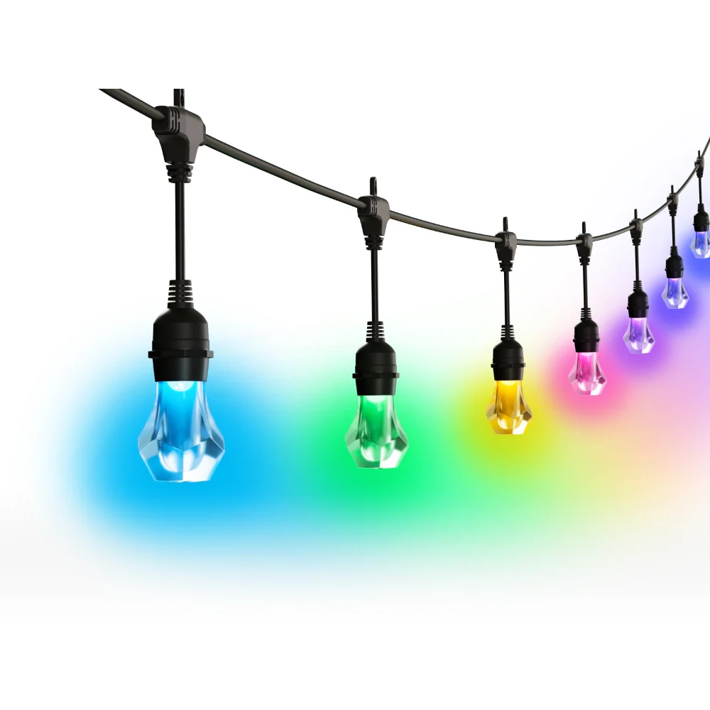 Nanoleaf Smart Multicolour Outdoor String Lights Smarter Kit (Matter compatible) - Image 2