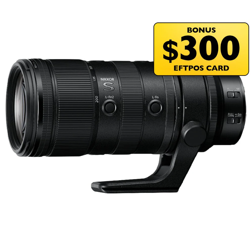 Nikon NIKKOR Z 70-200mm f/2.8 VR S II Lens