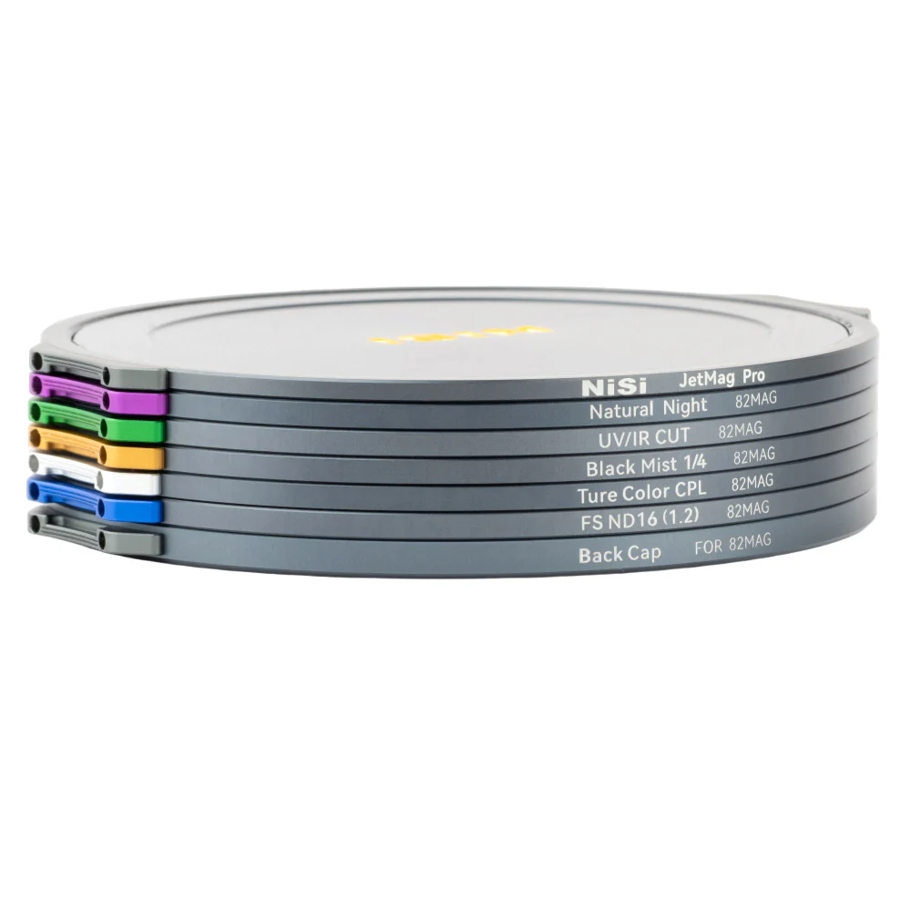 NiSi 82mm JetMag Pro Pure Mist 1/4 82MAG Magnetic Filter (White Mist) - Image 9