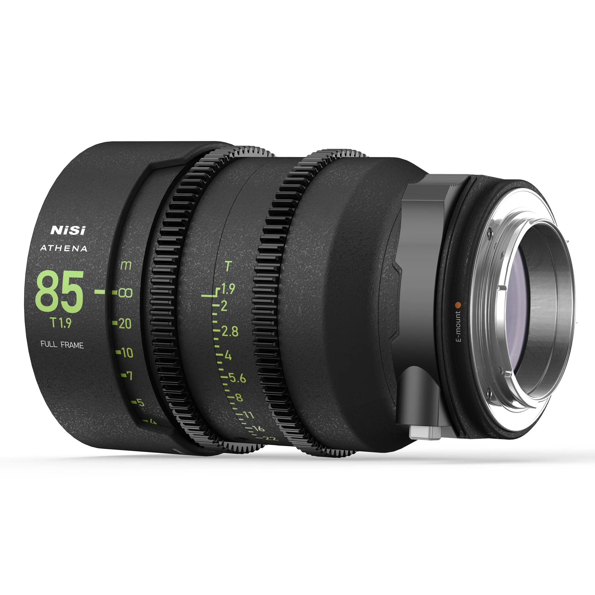 NiSi 85mm ATHENA PRIME Full Frame Cinema Lens T1.9 (E Mount) - Image 2