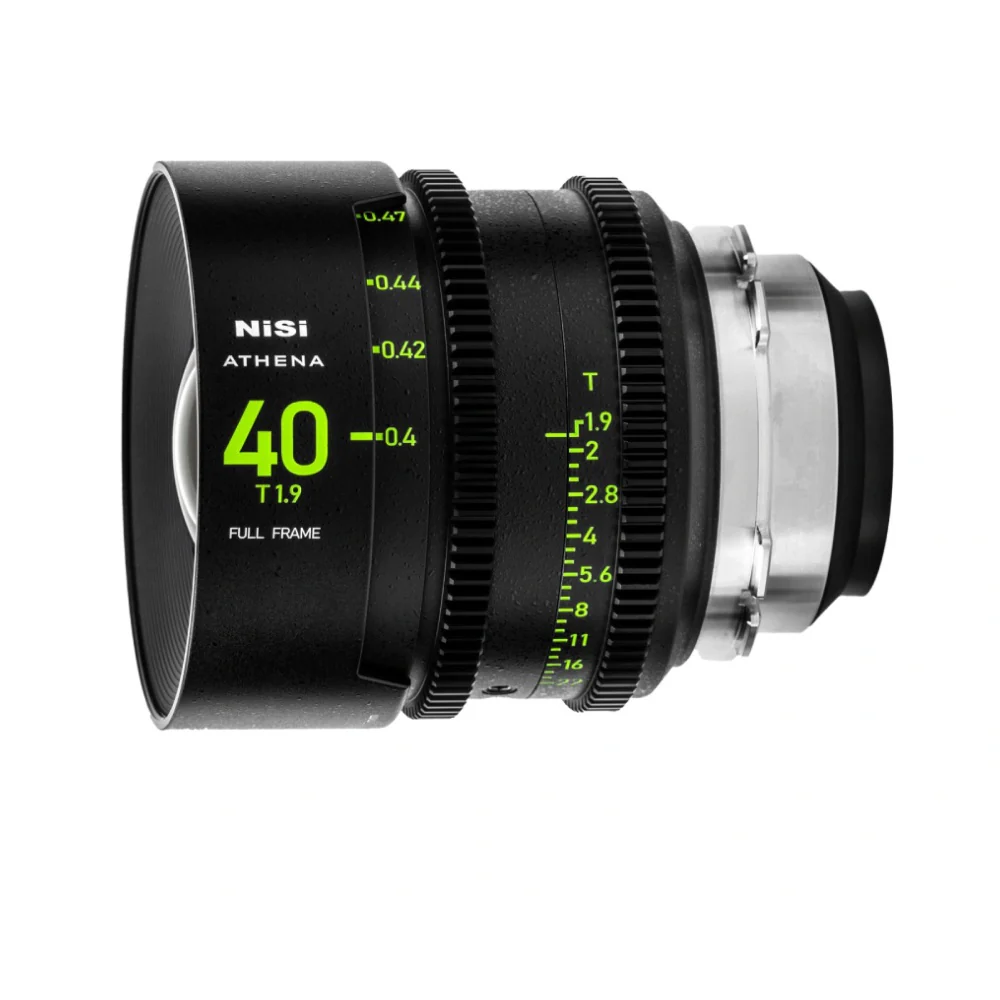 NiSi ATHENA PRIME 40mm T1.9 Full Frame Cinema Lens (RF Mount) - Image 2