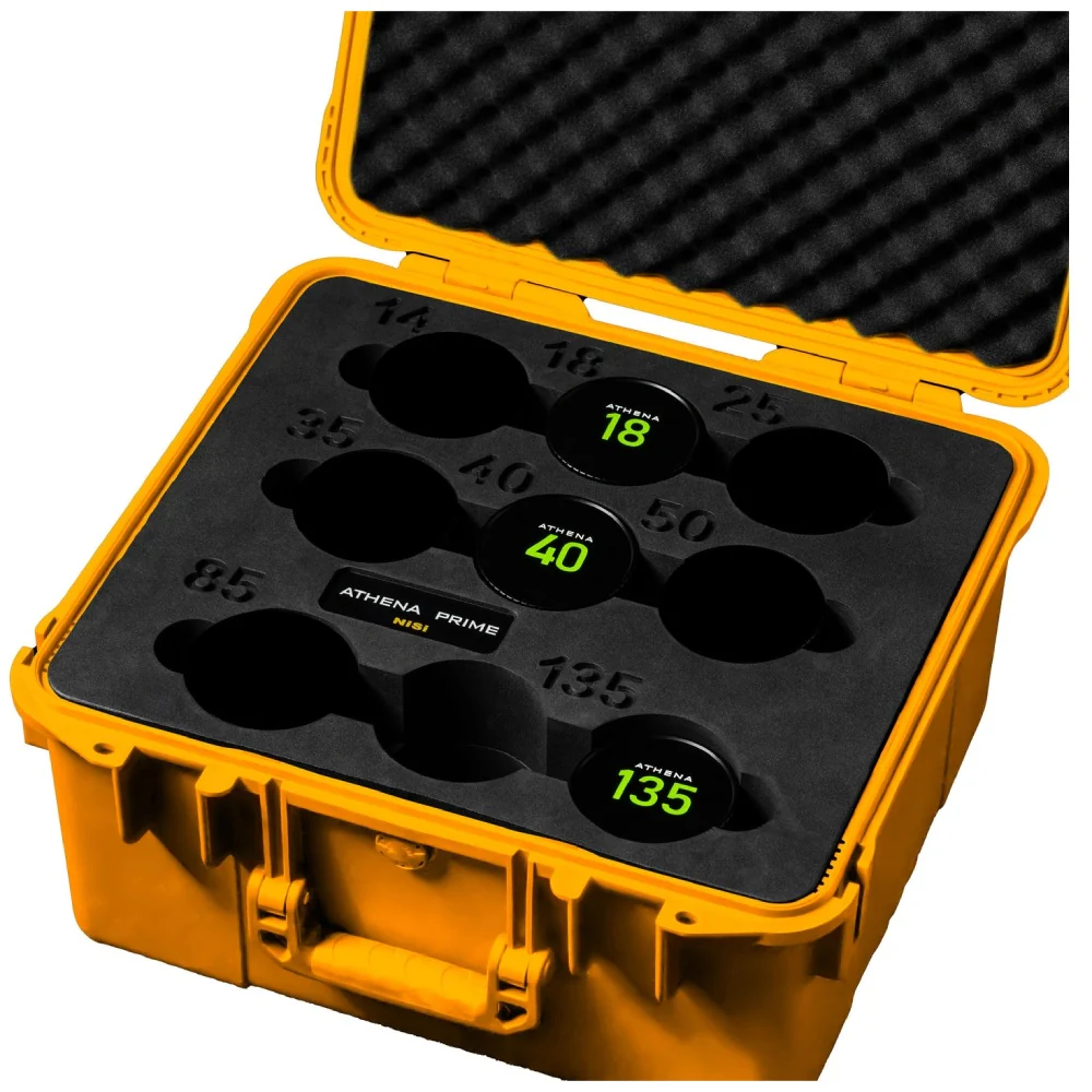 NiSi ATHENA PRIME Full Frame Cinema 3 Lens Add-On Kit (RF Mount) - Image 2