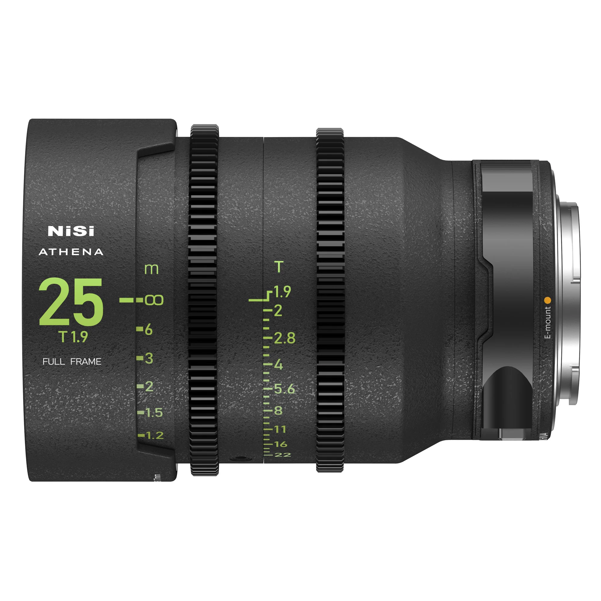 NiSi ATHENA PRIME Full Frame Cinema Lens Kit with 5 Lenses 14mm T2.4, 25mm T1.9, 35mm T1.9, 50mm T1.9, 85mm T1.9 + Hard Case (E Mount) - Image 15