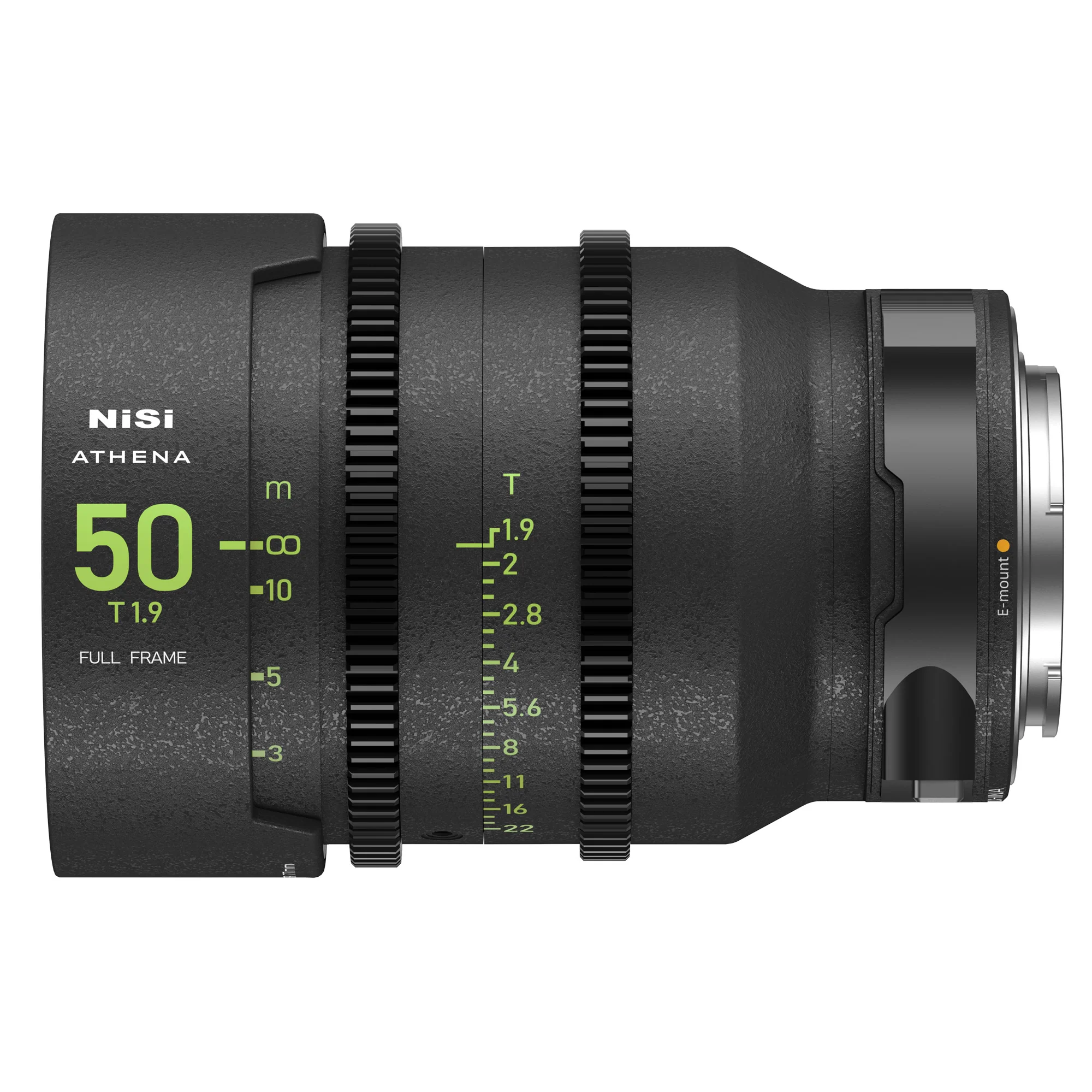 NiSi ATHENA PRIME Full Frame Cinema Lens Kit with 5 Lenses 14mm T2.4, 25mm T1.9, 35mm T1.9, 50mm T1.9, 85mm T1.9 + Hard Case (E Mount) - Image 17